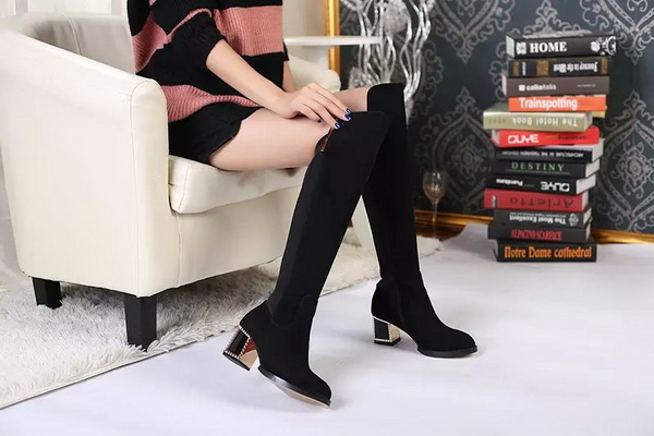 Alexander Mcquee Knee-high boots Women--002